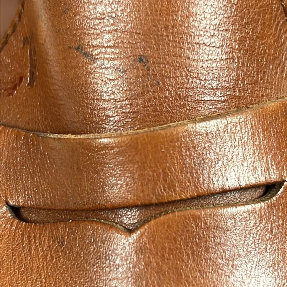 Tod's Men’s Brown Leather Penny Slip On Loafers‎ Size 8